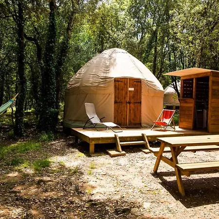 Camping Mille Etoiles Labastide-de-Virac Exterior photo