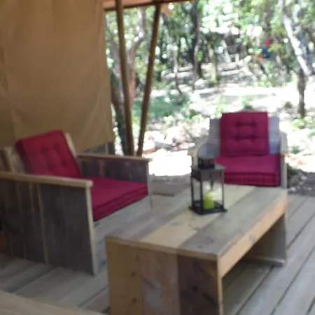 Camping Mille Etoiles Labastide-de-Virac Room photo